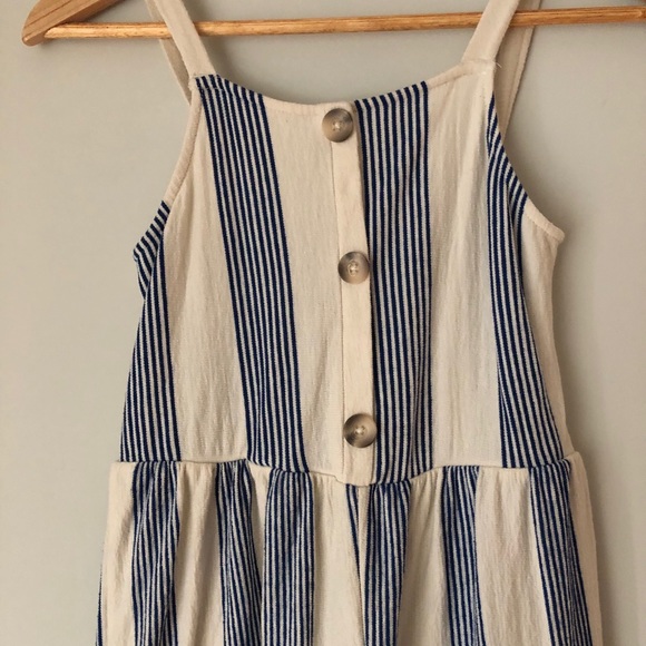SOLD Zara | Kids Striped Jumpsuit size 10 - Picture 2 of 5